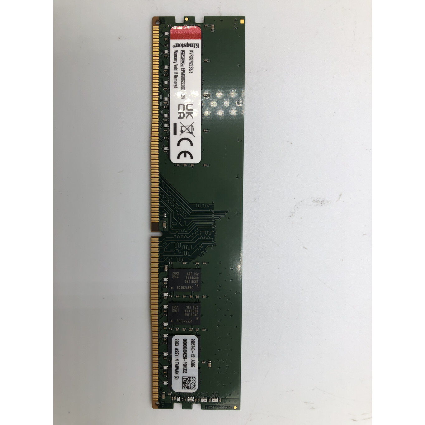 中古 Kingston KVR32N22S8/8 (DDR4 PC4-25600 8GB) 4680003943