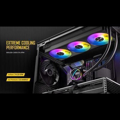 Antec  Skeleton Matrix 360 ARGB (ブラック) 