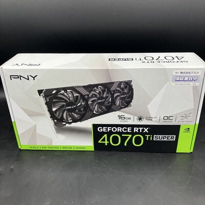 【熊本浜線店】中古  PNY Geforce RTX 4070Ti SUPER VERTO OC 16GB（RTX4070Ti SUPER 16GB） 3400008808 
