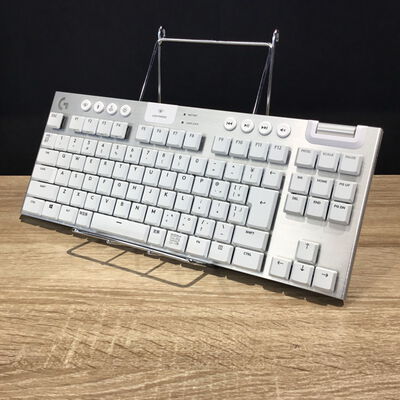 【松山環状枝松店】中古  G913 TKL LIGHTSPEED Wireless RGB Mechanical Gaming Keyboard-Tactile G913-TKL-TCWH(タクタイル ホワイト) 4560001787 