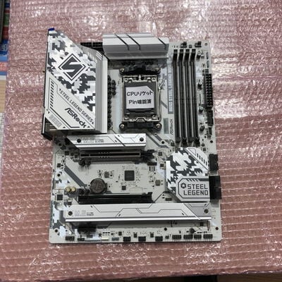【宮崎恒久店】中古  ASRock B650 Steel Legend WiFi (B650 AM5 ATX) 168306 