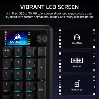Corsair  VANGUARD 96 WIRELESS CHR-91F901E-JP (ワイヤレス ブラック) 