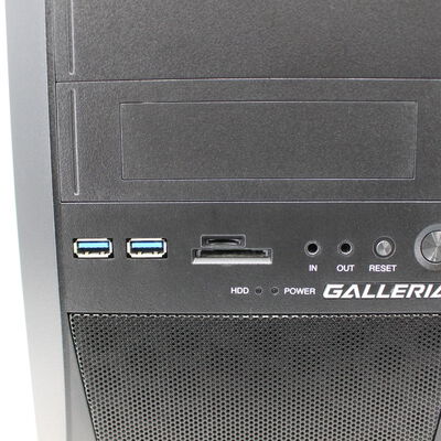 【熊本浜線店】中古  THIRDWAVE GALLERIA KT(Intel Core i7 8700/16GB DDR4 (PC4)/SSD2TB/DVDマルチ/NVIDIA GeForce GTX 1070 Ti 8GB/W11H64 MAR) 190815 