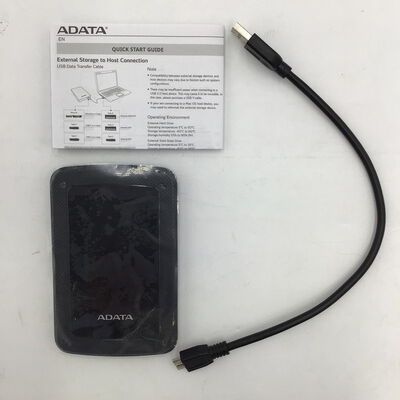 【白山FM松任店】中古  ADT AHV300-2TU31-CBK-DP (USB3.2 ﾎﾟｰﾀﾌﾞﾙHDD 2TB) 4950001712 