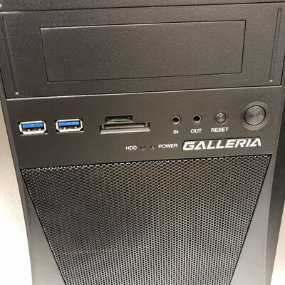【宇都宮鶴田店】中古  GALLERIA ZG(i9 10900/64GB/HDD499GB/RTX3070) 5280000780 