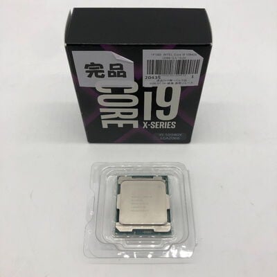 【郡山安積店】中古  INTEL Core i9 10940X (2066/3.3/19.25M/C14/T28) 141585 