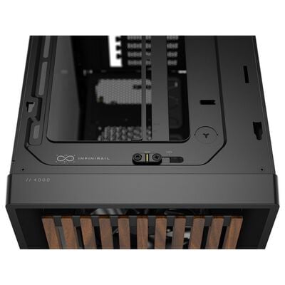 Corsair  FRAME 4000D WOOD RS Black&Walnut CC-9011340-WW (E-ATX ガラス ブラック&ウォルナット) 
