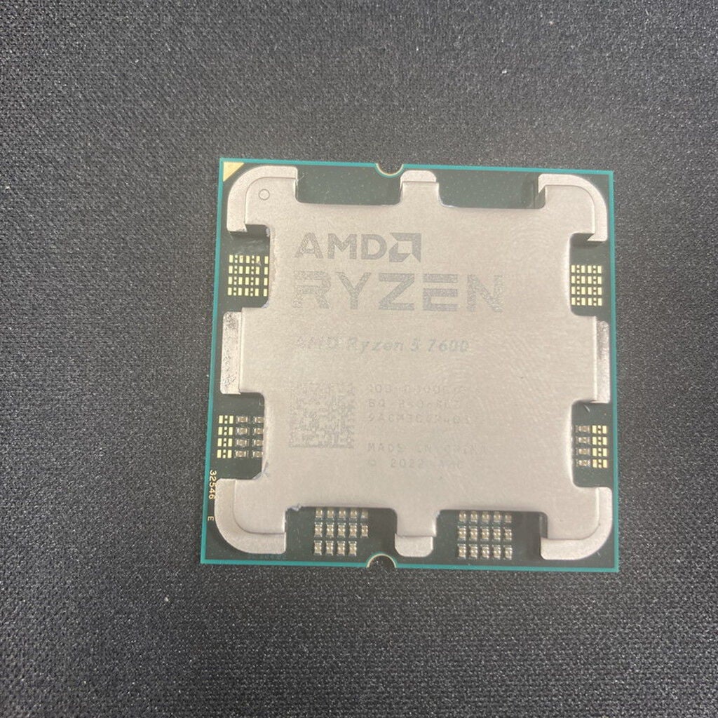 中古 AMD Ryzen 5 7600 (AM5/3.8GHz/38M/C6/T12/65W) 154484【4/8