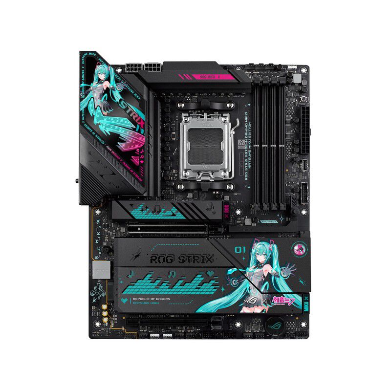 ASUS ROG STRIX X870E-H GAMING WIFI7 HATSUNE MIKU EDITION (X870E