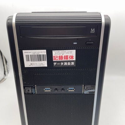 【大分店】中古  G-GEAR GA5J-D211T(i5 11400F/32GB/SSD1TB/RTX2060/W10H) 4680001859 