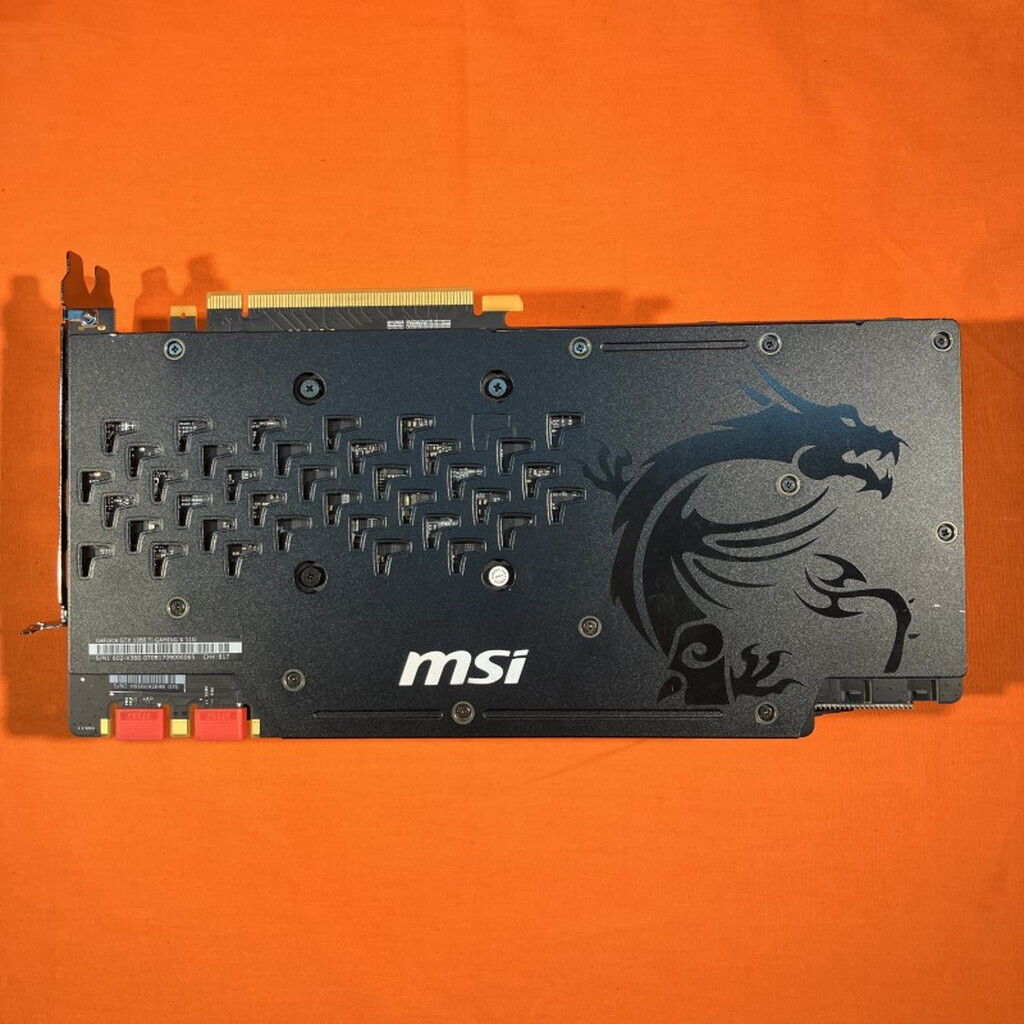 中古 MSI GTX1080Ti GAMING X 11G(GTX1080Ti 11G GDR5X OC 133971