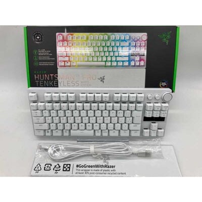 【郡山安積店】中古  Razer Huntsman V3 Pro Tenkeyless JP White Edition (RZ03-04981800-R3J1) 4640002252 