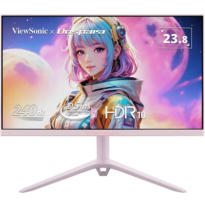 ViewSonic  VX2428J2-PK-7 (23.8インチワイド 液晶モニター パステルピンク) ドスパラ限定モデル 