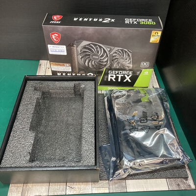【広島店】中古  MSI GeForce RTX 3060 VENTUS 2X 12G OC (RTX3060 12GB) 144777 