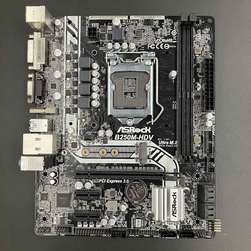 中古 ASRock B250M-HDV (B250 1151 mATX DDR4) 133219