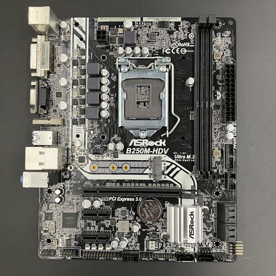 【大須店】中古  ASRock B250M-HDV (B250 1151 mATX DDR4) 133219 
