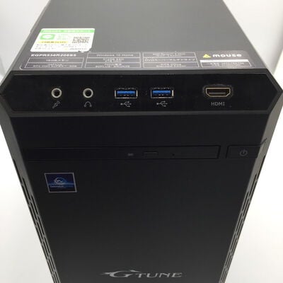 【神戸・三宮店】中古  iiyama G-Tune EGPR536R206S5 (Ryzen 5 3600/16GB/SSD512GB/HDD2TB/RTX2060 SUPER) 3430006677 