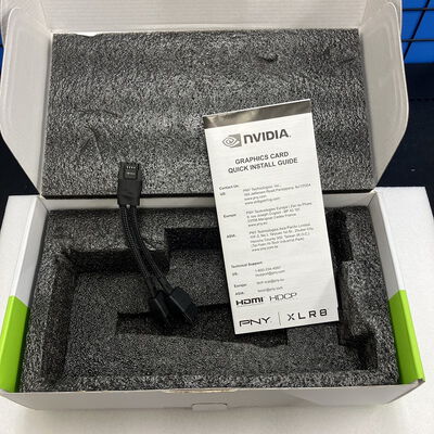 【新潟店】中古  PNY GeForce RTX 4070 SUPER 12GB VERTO OC DUAL FAN　VCG4070S12DFXPB1-O(RTX4070 SUPER) 3290006622 