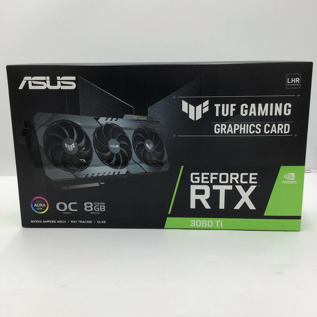 中古 ASUS TUF-RTX3060TI-O8G-V2-GAMING (RTX3060Ti 8GB) 175513