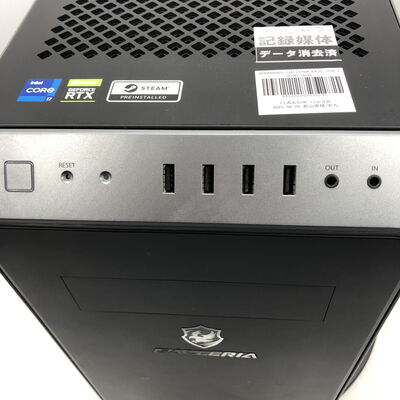 【郡山安積店】中古  GALLERIA XA7C-R38(i7 12700/16GB/SSD1TB/RTX3080/W11H) 4640002025 