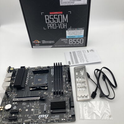 【神戸・三宮店】中古  MSI B550M PRO-VDH (B550 AM4 mATX DDR4) 3430006459 