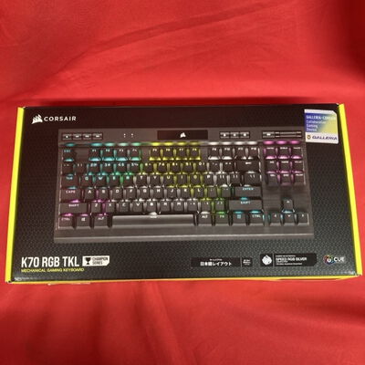 【千葉店】中古  CORSAIR K70 TKL CS BLK-MX SPEED-RGB/GALLERIA 3250006264 