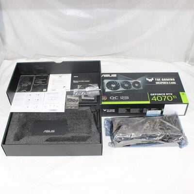 中古  ASUS TUF-RTX4070TI-O12G-GAMING（RTX4070Ti 12GB） 3480033783 