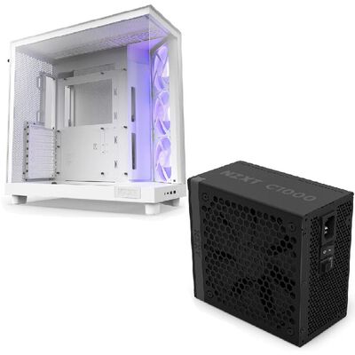 NZXT H6 Flow PCケース + NZXT 電源 2点同時購入で3,300円（税込）値引き！