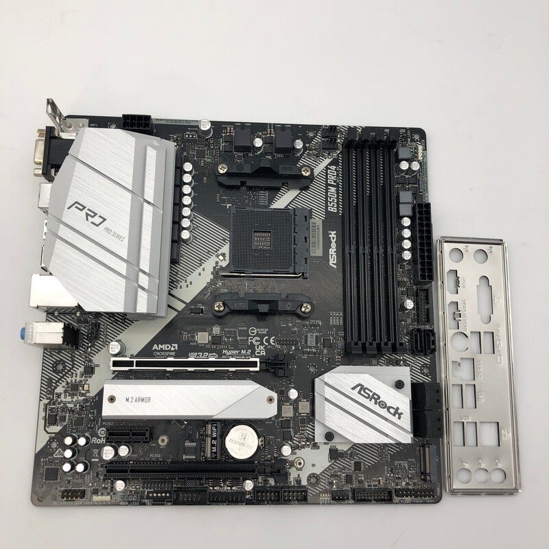 中古 ASRock B550M Pro4 (B550 AM4 mATX DDR4) 142938