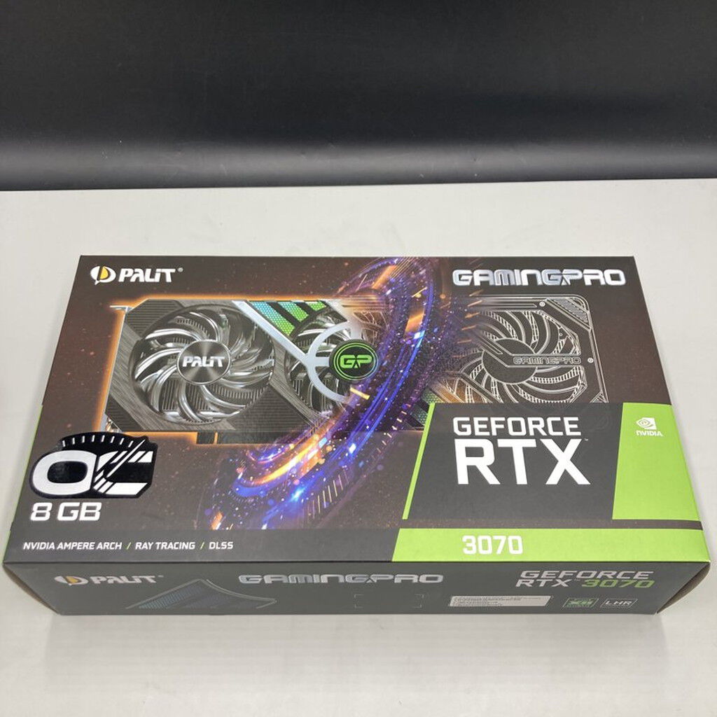 RTX3070 Palit GamingPro 動作確認済み　中古 中古 Palit RTX3070 GamingPro OC NE63070S19P2-1041A (RTX3070 8G