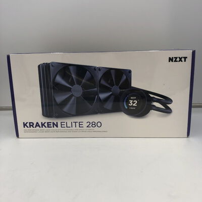 【福井日之出店】中古  NZXT RL-KN28E-B1(KRAKEN Elite 280 BK 水) 5200001090 