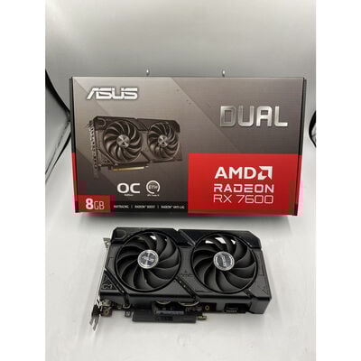 【座間相武台】中古  ASUS DUAL-RX7600-O8G (RX7600 8G) 162752 