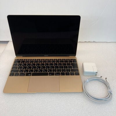 【京都店】中古  Apple MacBook Retina (12 CoreM/1.1GHz 256GB ゴールド) MK4M2J/A 2015 127969 
