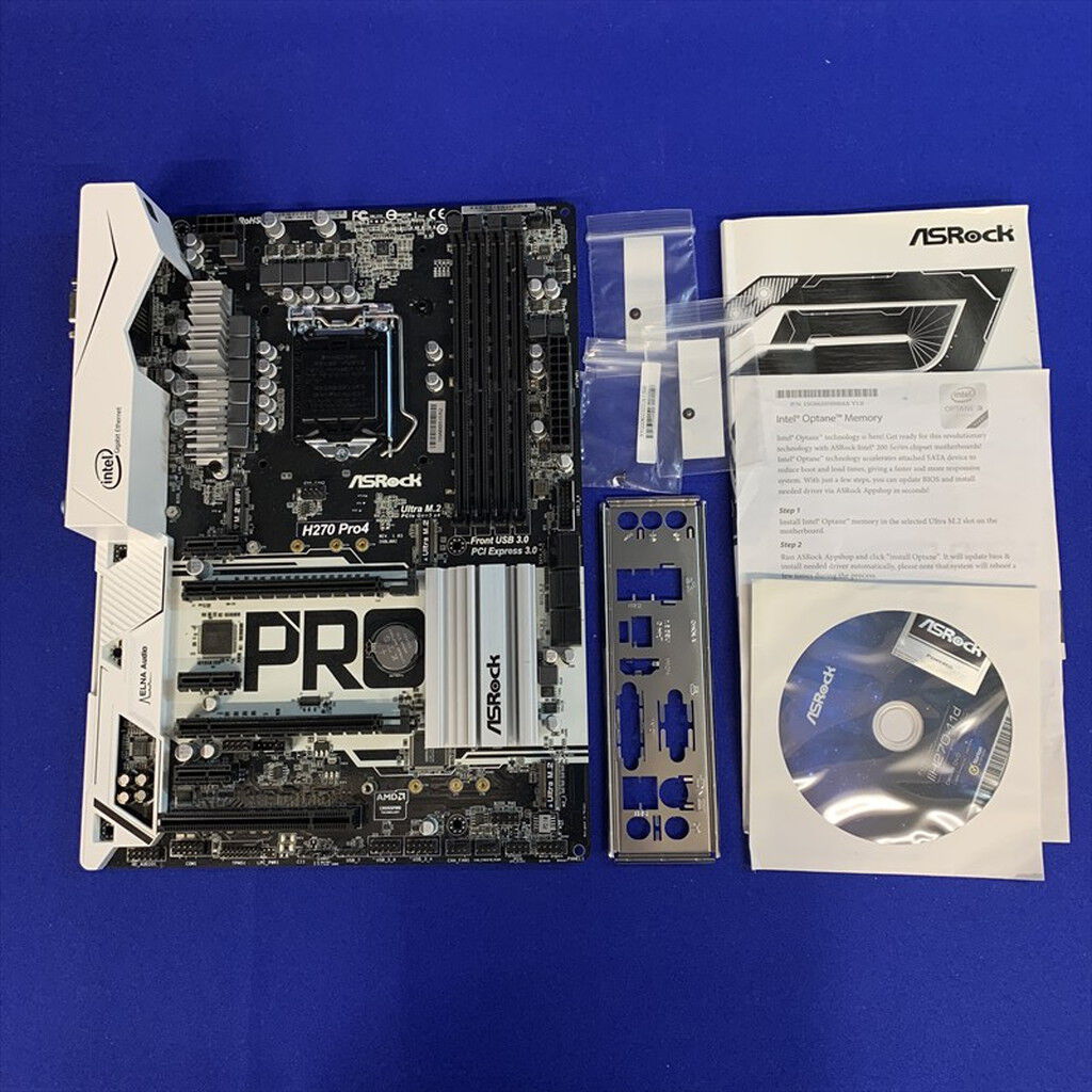 中古 ASRock H270 Pro4 (H270 1151 ATX DDR4) 133216 （310450