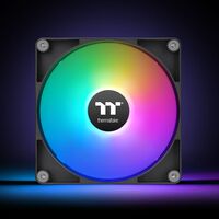 Thermaltake  CT120 Reverse ARGB Sync PC Cooling Fan 2 Pack CL-F173-PL12SW-A (2個パック ブラック) 