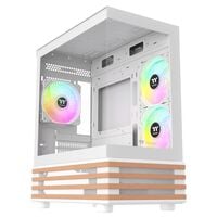 Thermaltake  View 170 WS ARGB Snow CA-1Z4-00M6WN-WS (MicroATX ガラス ホワイト) 