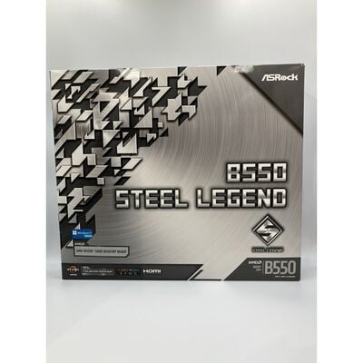 【座間相武台】中古  ASRock B550 Steel Legend (B550 AM4 ATX DDR4) 142936 