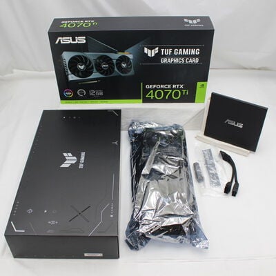 【通販センター】中古  ASUS TUF-RTX4070TI-12G-GAMING (RTX4070Ti 12GB) 154195 