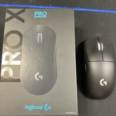 【大宮店】中古  Logicool PRO X SUPERLIGHT Wireless Gaming Mouse G-PPD-003WL-BK 146967 