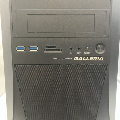 【新潟店】中古  THIRDWAVE GALLERIA XT (i7 8700/16GB/SSD500GB/HDD1TB/GTX1660Ti/W11H) 3290007645 