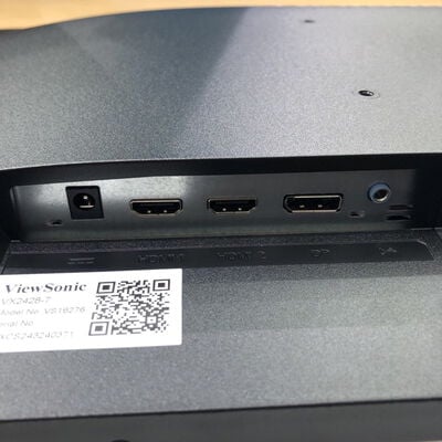 【甲府飯田店】中古  Viewsonic VX2428-7 (23.8"W 2H1DP 0.5ms IPS 180Hz) 4720001954 