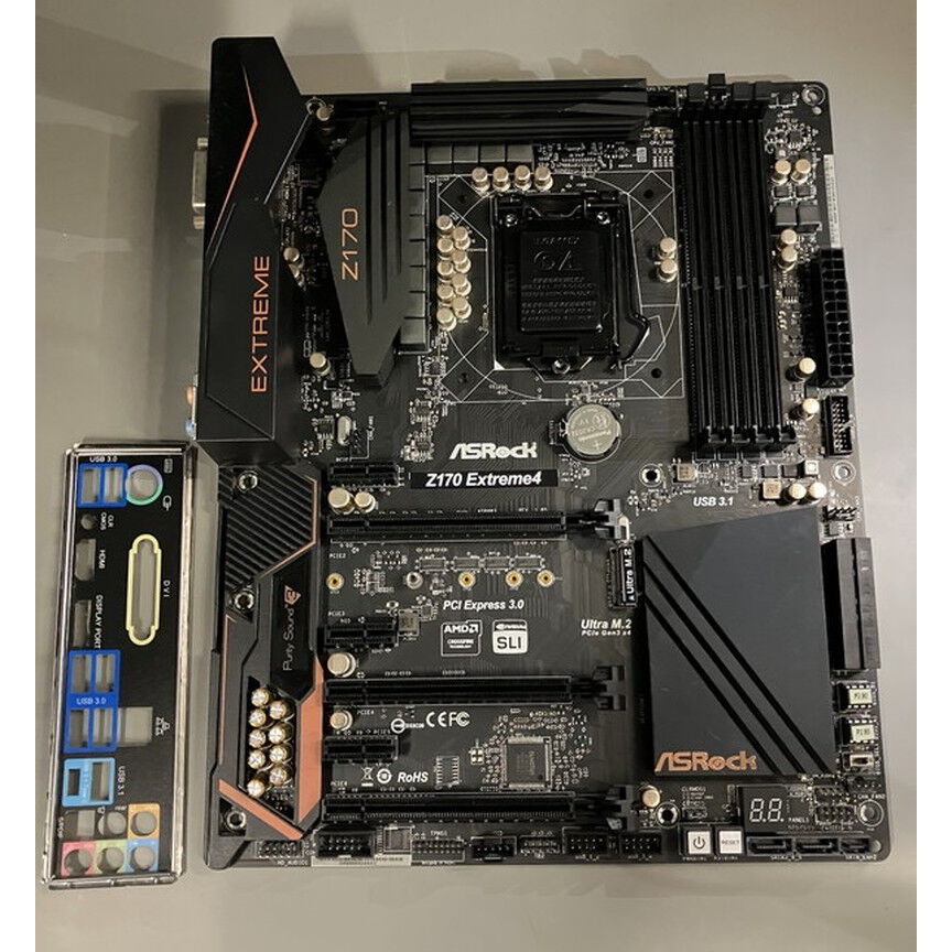 中古 ASRock Z170 Extreme4 (Z170 1151 ATX DDR4) 128727