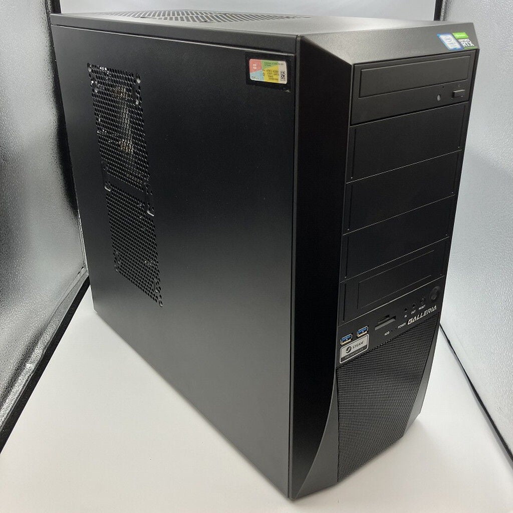 中古 THIRDWAVE GALLERIA XF (i7 9700K/16GB/SSD512GB/HDD2TB/RTX2070