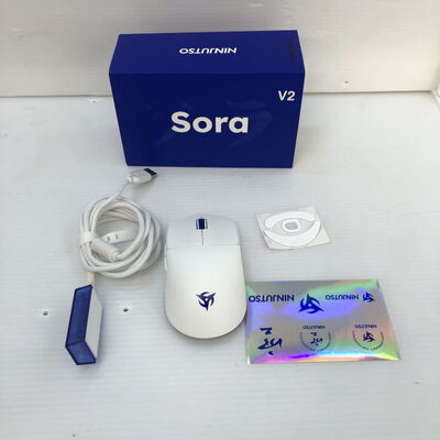 【徳島住吉店】中古  Ninjutso nj-sora-v2-white (無線 ｹﾞｰﾐﾝｸﾞﾏｳｽ) 5230001138 