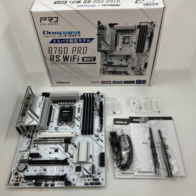 【秋葉原本店】中古  ASRock B760 Pro RS WiFi White (B760 1700 ATX DDR5) 3410014202 