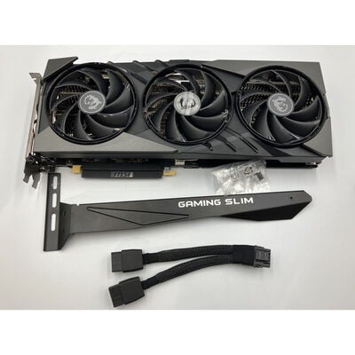 【座間相武台】中古  MSI GeForce RTX 4070 GAMING X SLIM 12G (RTX4070 12GB) 4510001848 