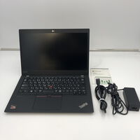中古  LENOVO ThinkPad X13 (AMD Ryzen 5 Pro 4650U 2.10GHz/32GB/SSD256GB/-/オンボード/13.3/1920x1080/Wi-Fi/WEBCAM/W11P/Microsoft Office Home and Business 2024) 184183 