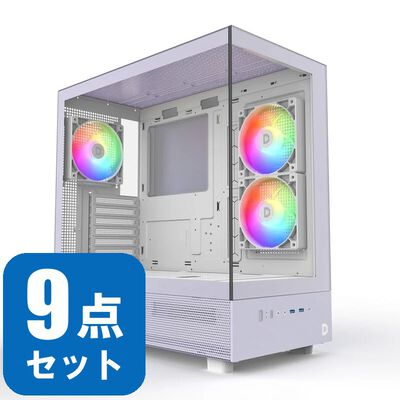 Palit RTX5080 グラフィックボードとパーツ一式セット(パープル系 OS付き)