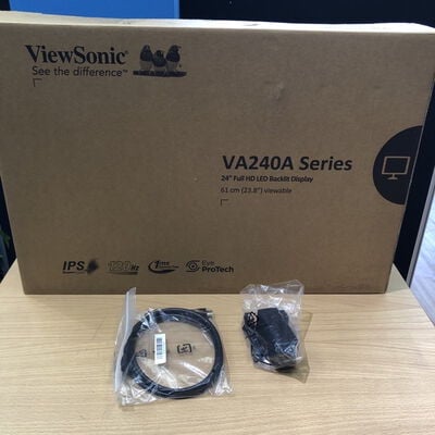 【甲府飯田店】中古  Viewsonic VA240A-H (23.8"W 1A1H 1ms IPS) 4720002348 