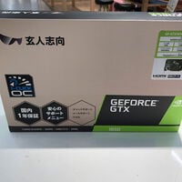 中古  玄人志向 GF-GTX1650D6-E4GB/DF3（GTX 1650 4GB） 3480032326 